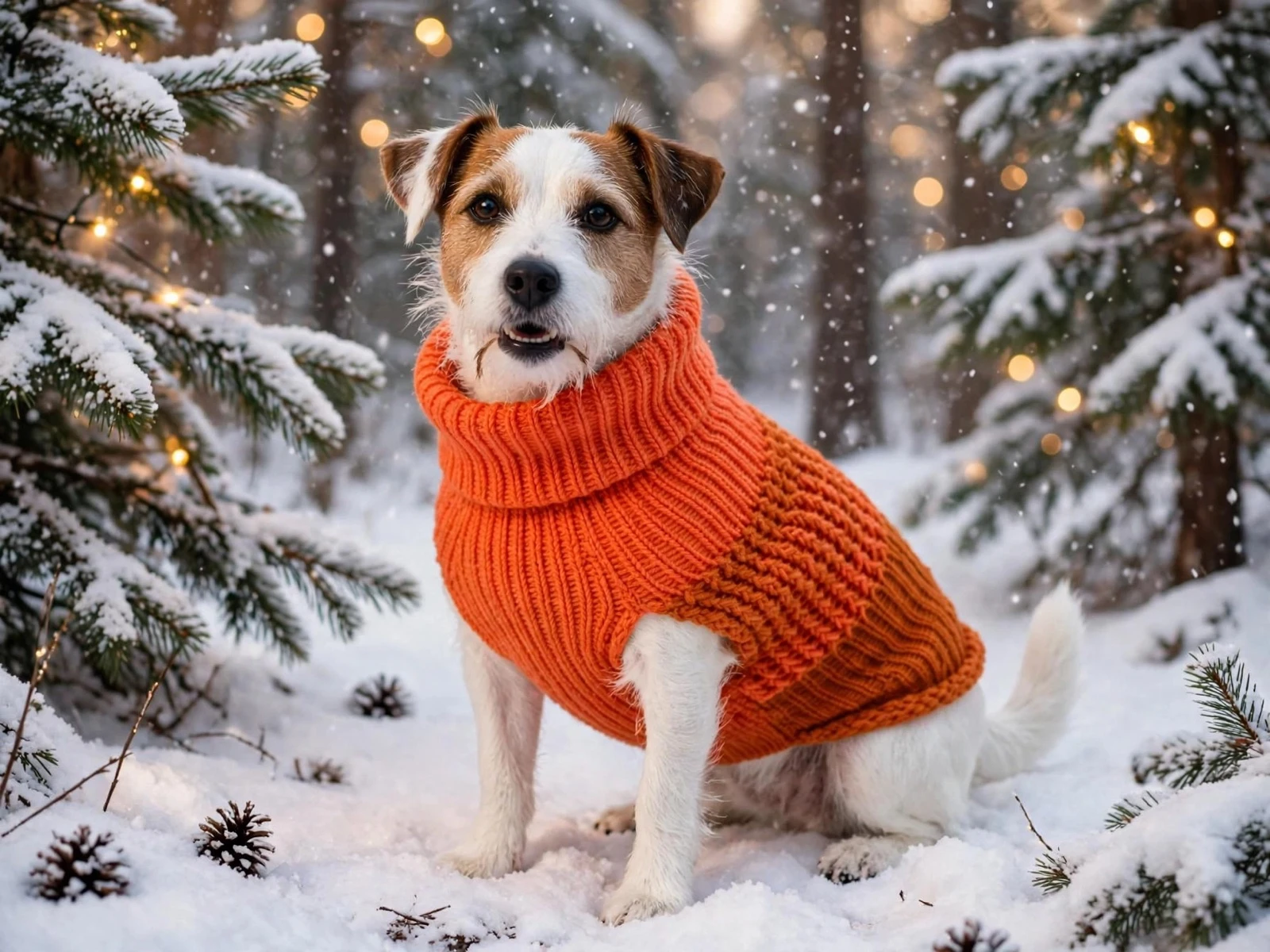 Pull chaussette chien 